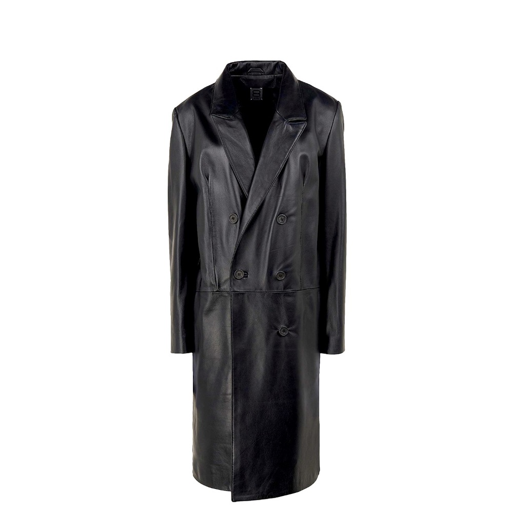 Women leather coat